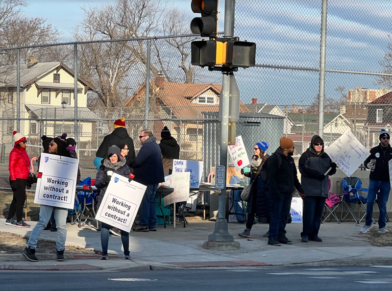 Proviso Township High School District 209 teachers go on strike