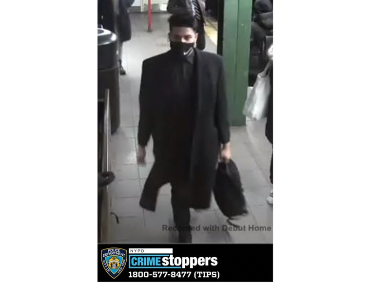 Surveillance image captured of suspect