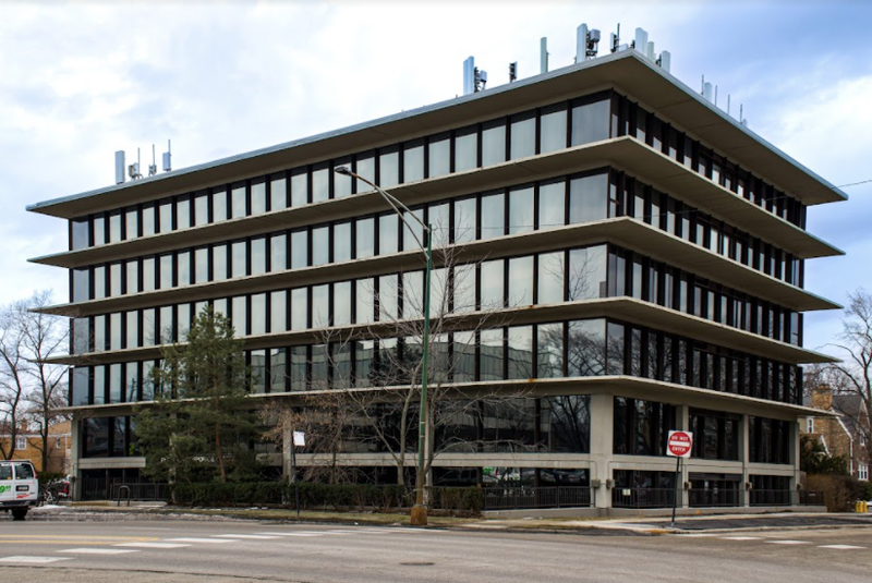 mid-century building