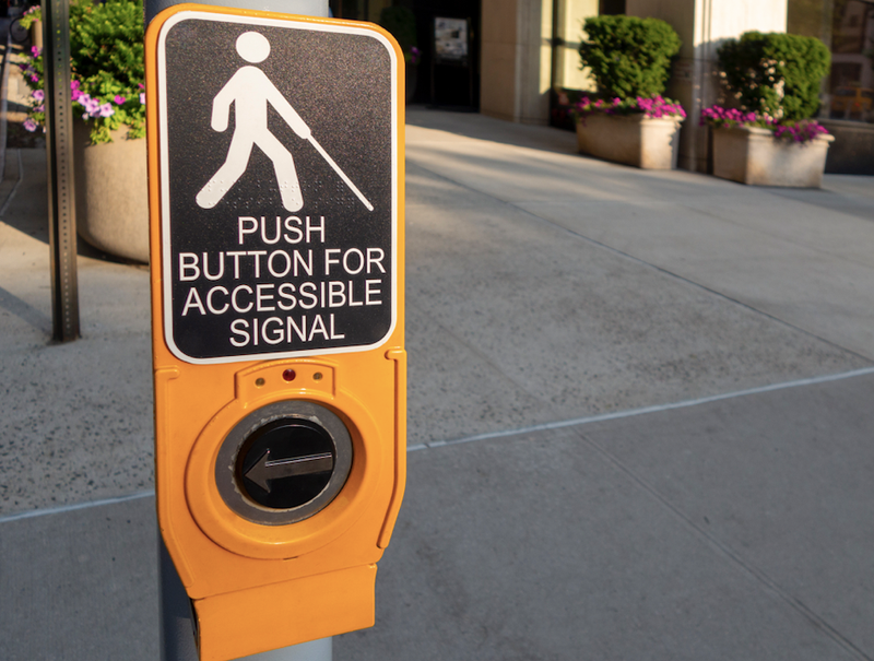 traffic signal for the blind