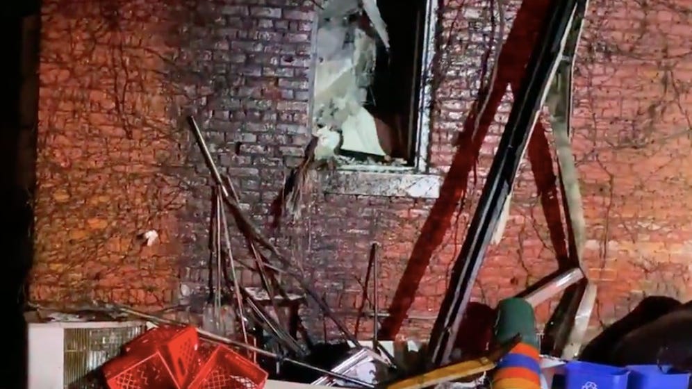 Mudgie's Deli & Wine Shop in Detroit damaged by fire