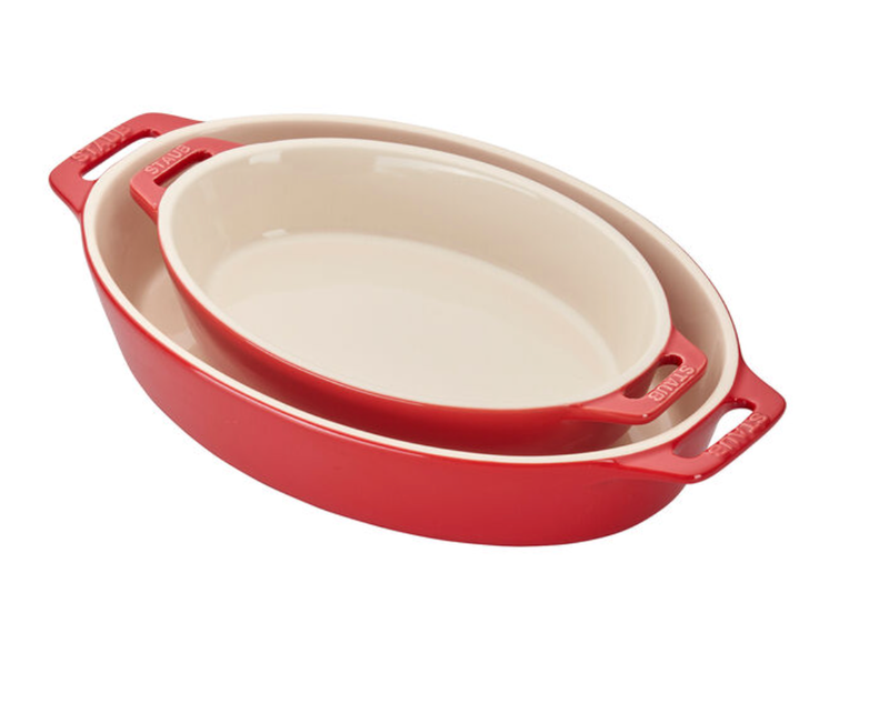 Staub Oval Bakers, Set Of 2