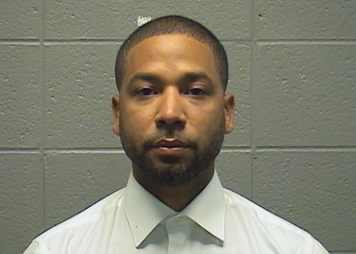 Jussie Smollett intake photo