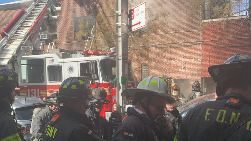 12 injured in five-alarm fire at Brooklyn building: FDNY