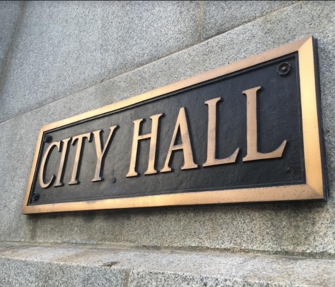 City Hall sign