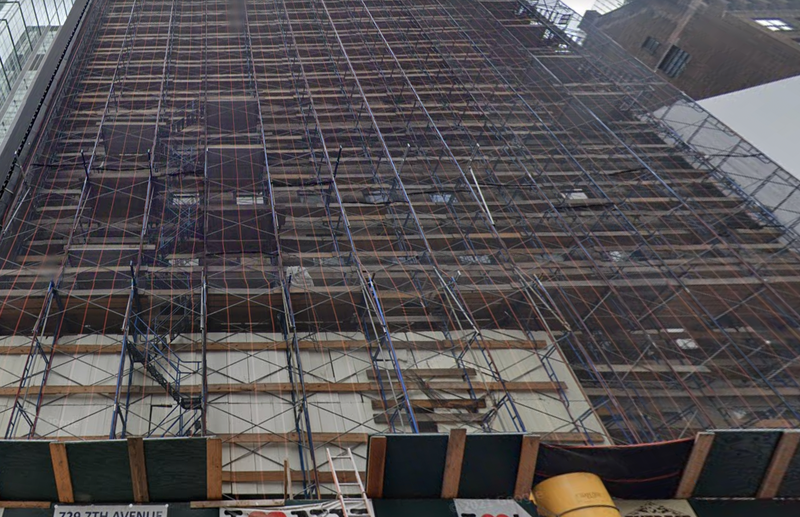 construction on building