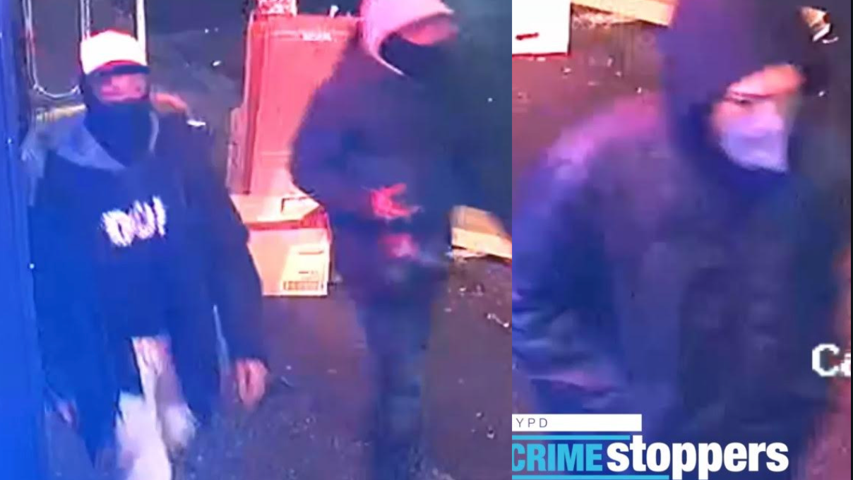 VIDEO: Suspects sought in Washington Square Park robberies