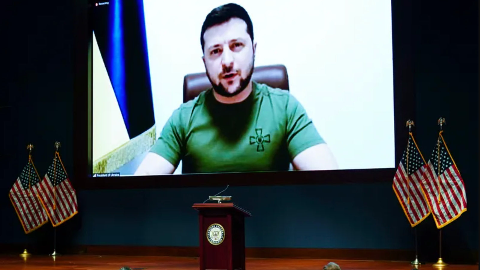 WATCH: Zelenskyy tells U.S. Congress, 'We need you right now'