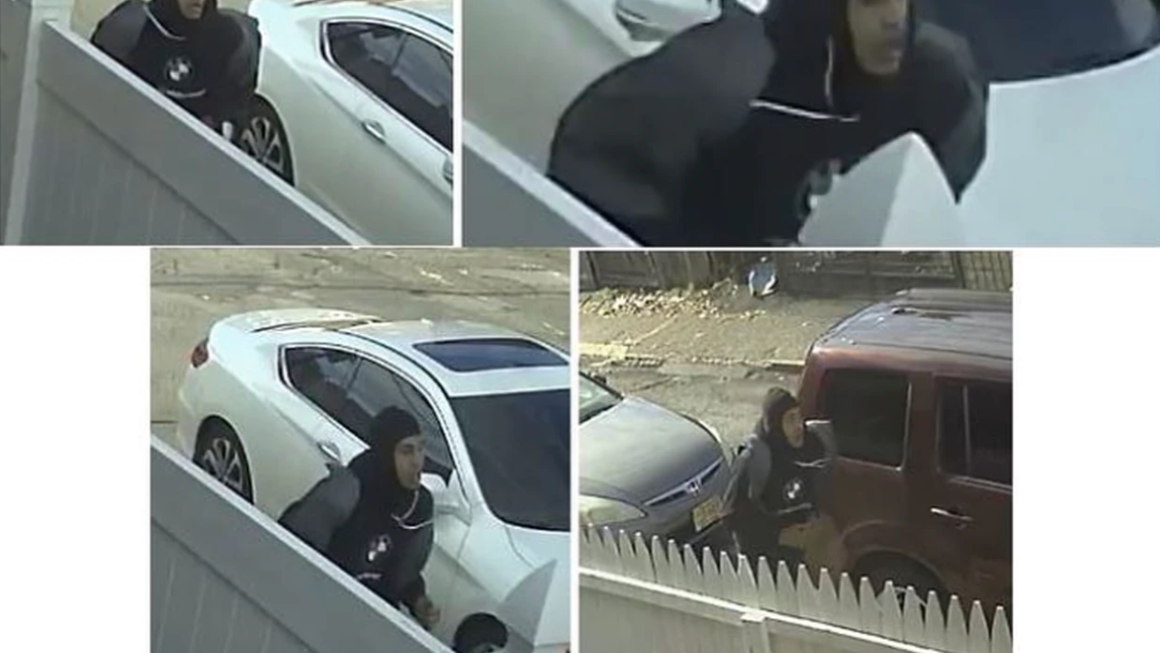 Carjacker who stole running vehicle at Newark gas station sought by police