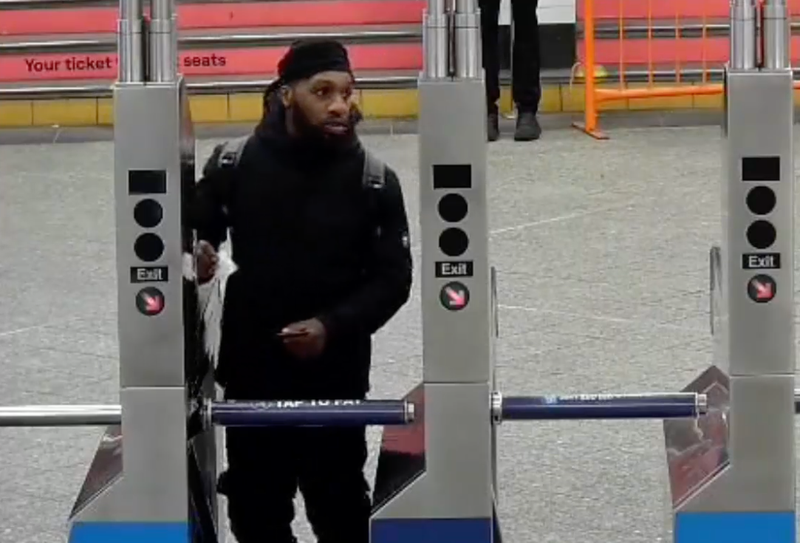 Police released surveillance footage of the suspect