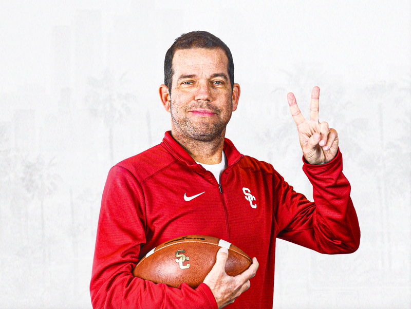 USC Assistant Football Coach Dave Nichol