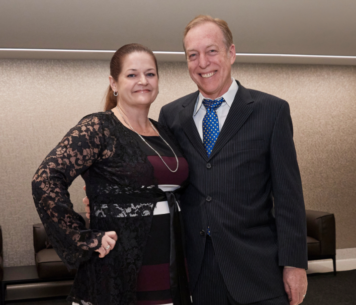 Eugene Jarvis and spouse 