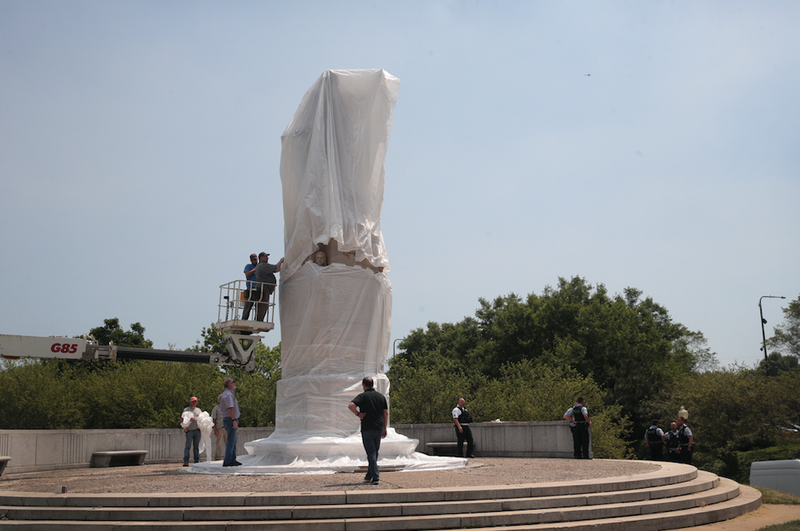 Columbus statue