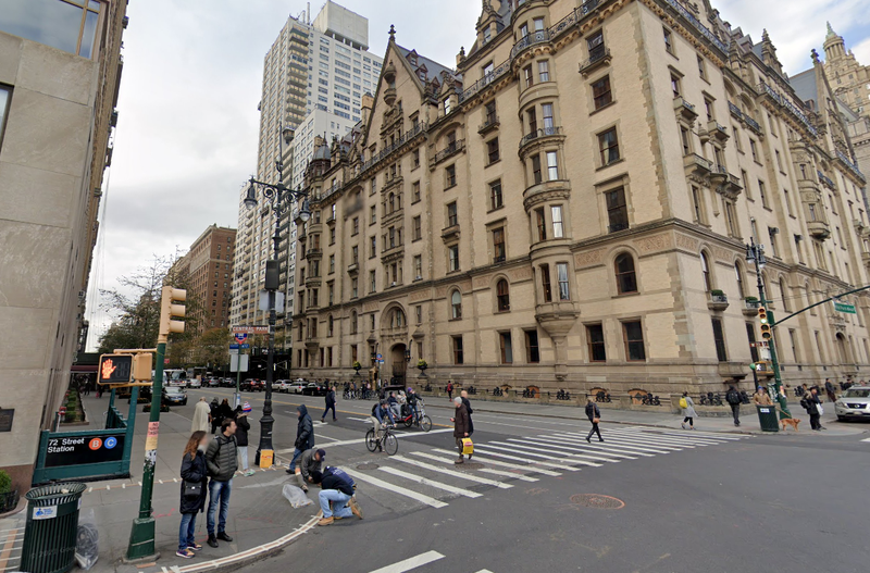 A man was stabbed at the 72nd Street station at Central Park West on Tuesday morning