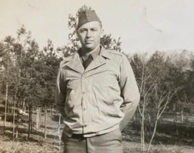 Gerald R. Helms in Army uniform
