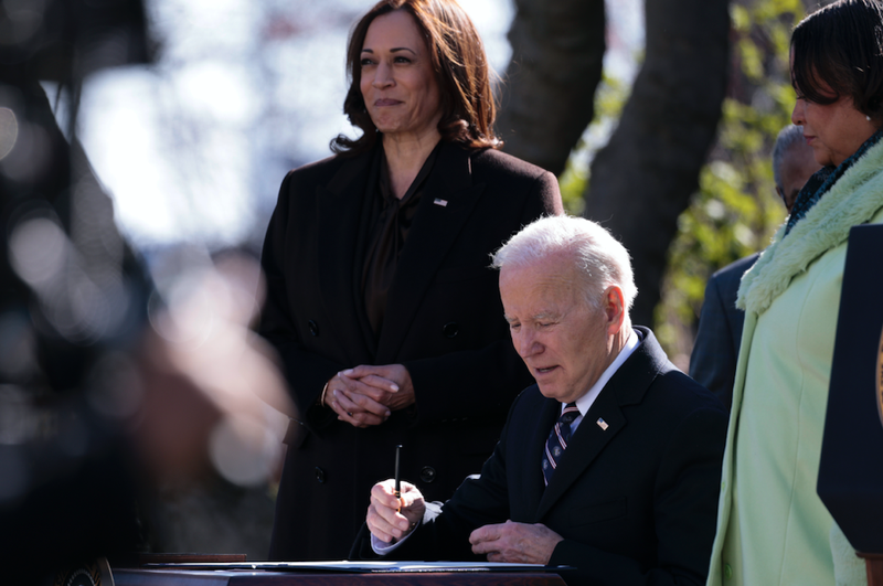Biden signs hate crime bill