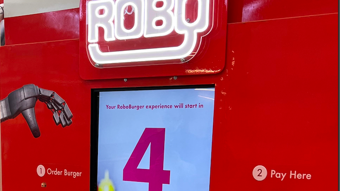 New robot burger machine debuts at Jersey City mall