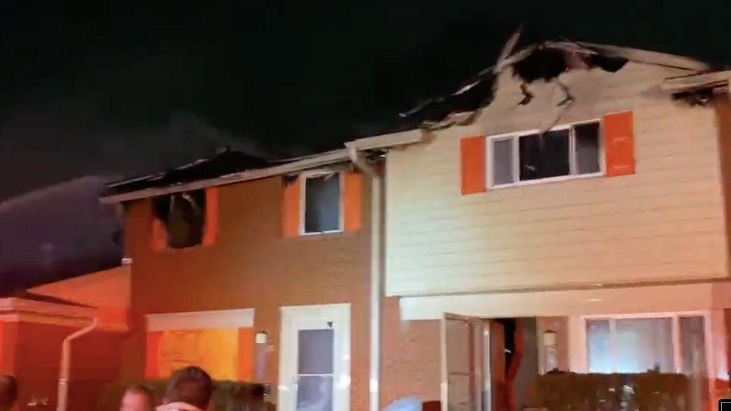 Romulus townhomes go up in flames two days in a row