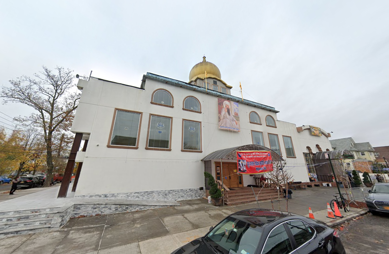 The victim was attacked as he walked to the Sikh Cultural Society - Richmond Hill Gurdwara