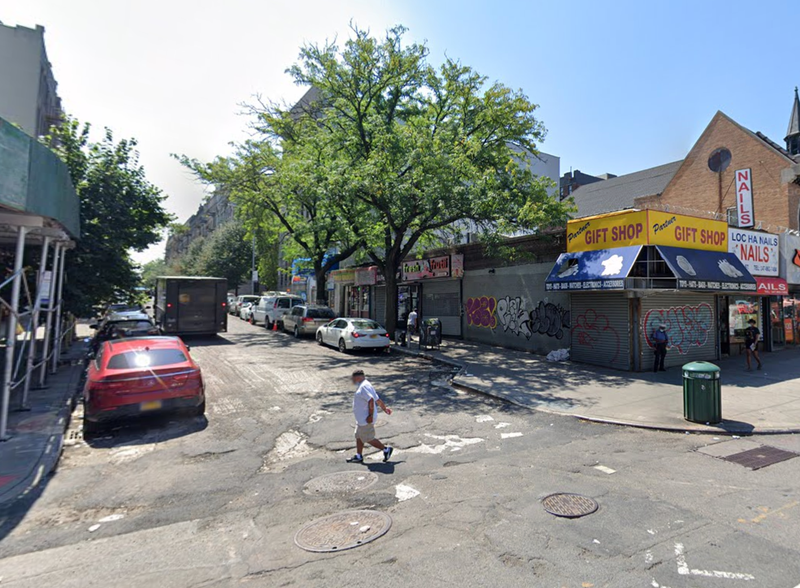 East 188th Street and Creston Avenue where shooting took place