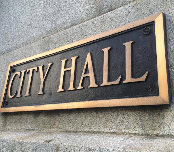 City Hall sign