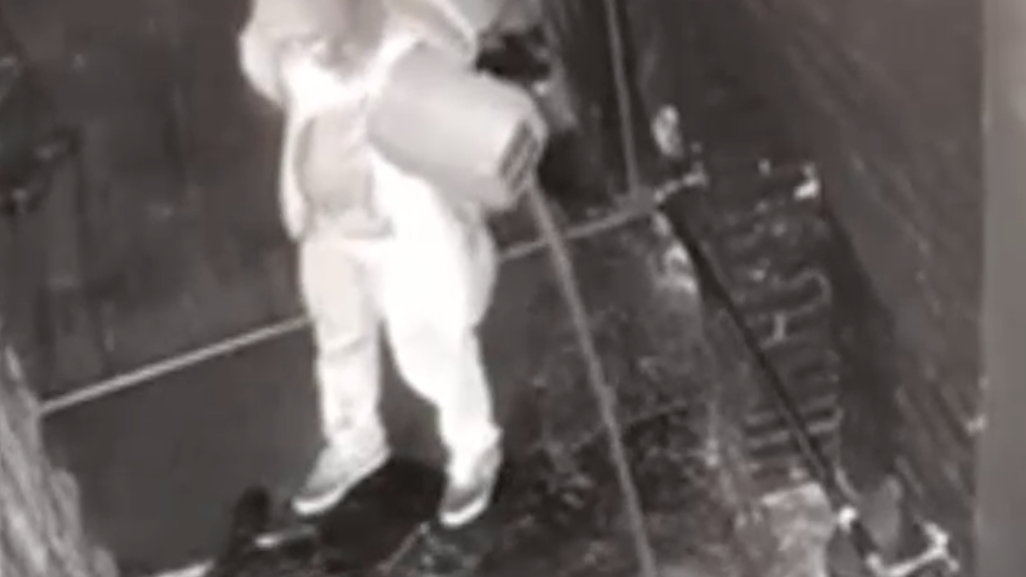 NEW VIDEO: Police seek man who torched Brooklyn LGBTQ+ bar