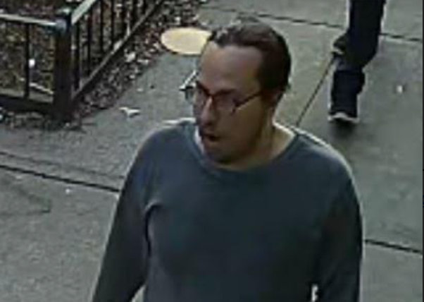 Surveillance image of suspect