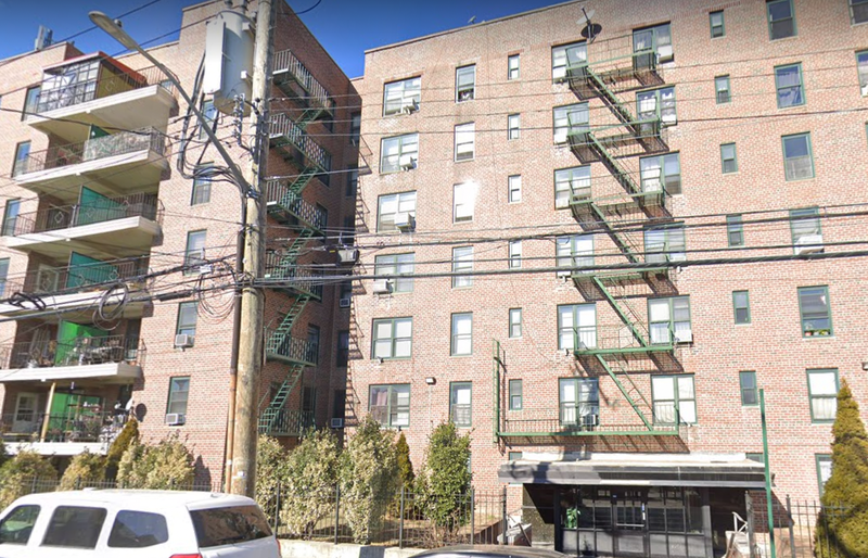 Apartment where fire broke out
