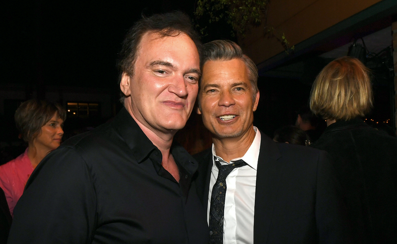Tarantino and actor Olyphant