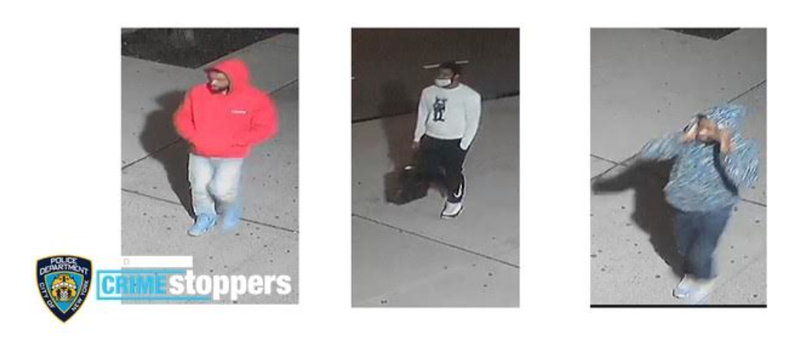 3 Suspects sought in BX robbery