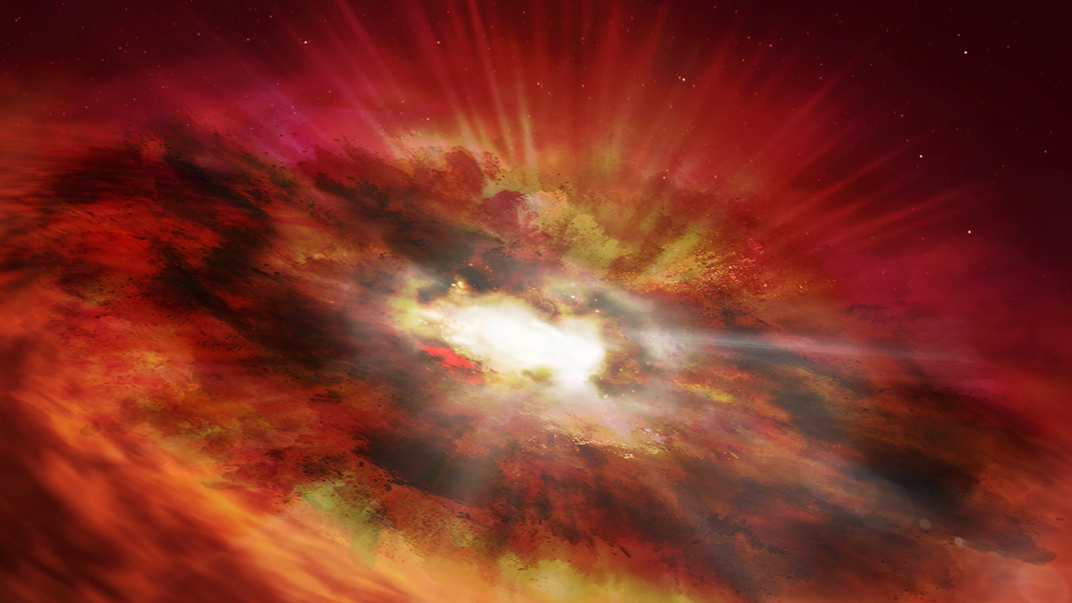 NASA discovers rapidly growing black hole