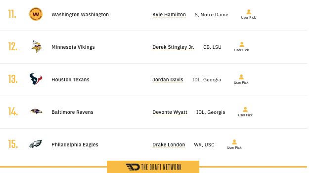 picks 11-15
