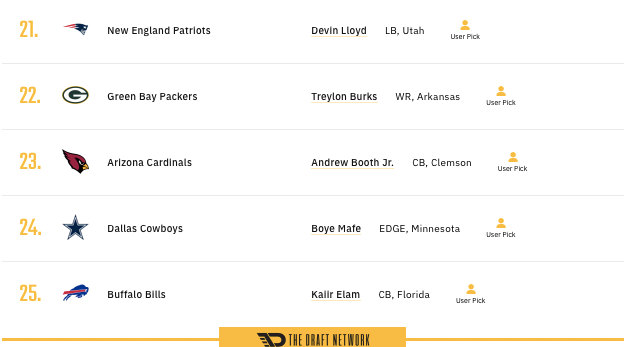 picks 21-25