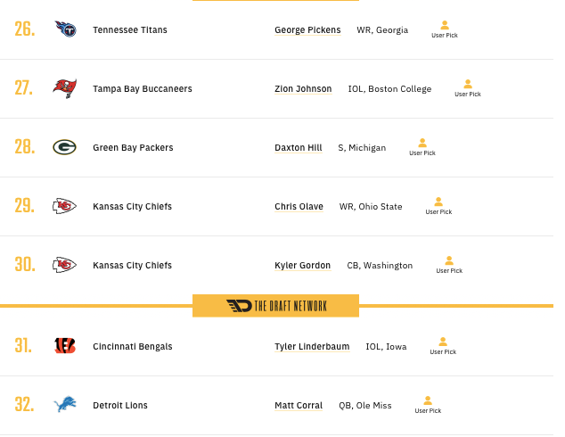 picks 26-32