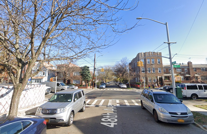 The possible grenade was found near 65th Place and 48th Avenue on Friday morning