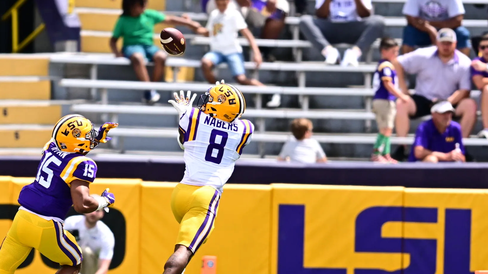 LSU spring game observations: No clear answer at QB; running game kicks into gear
