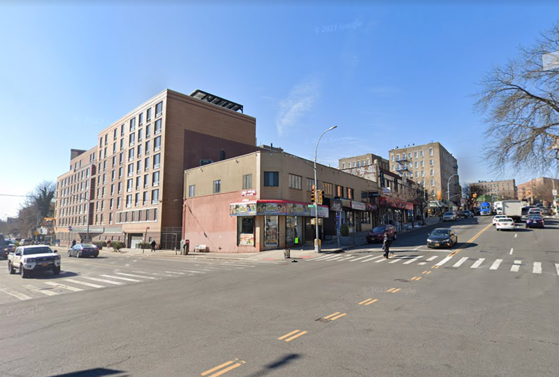 Corner of East Gunhill Road and Webster Avenue where shooting happened