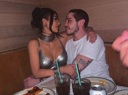 Kardashian posted a photo of her and Davidson to Instagram last week