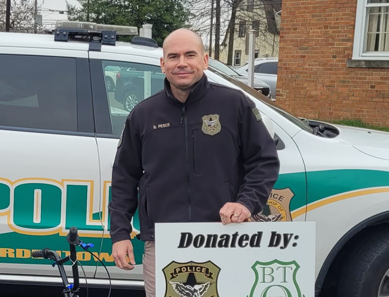 Bordertown Township Police Chief Brian Pesce has been charged after an alleged drunk driving crash in which police said he fled the scene.