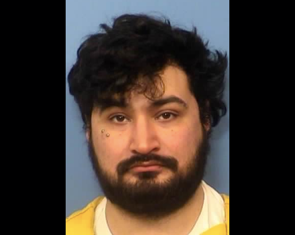 Christian Frazee booking photo