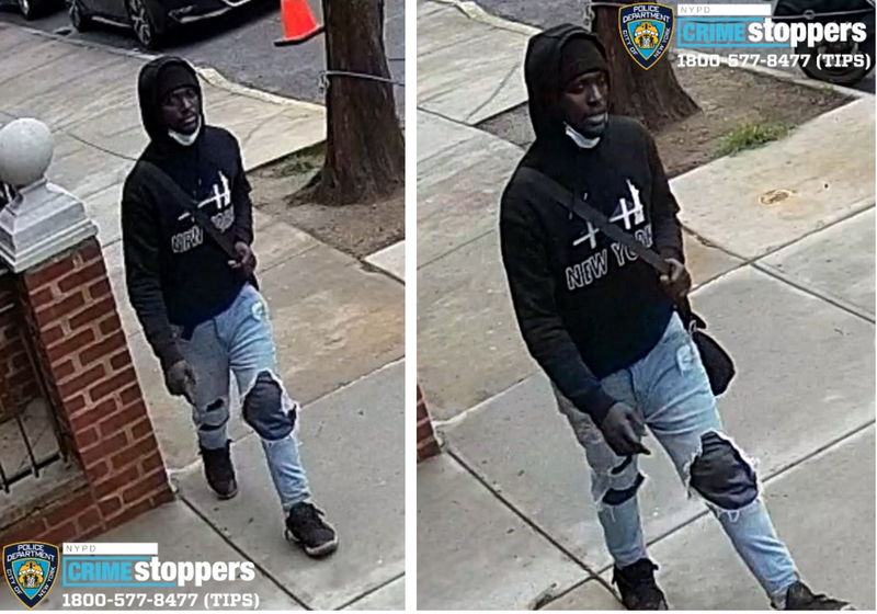 Surveillance image of suspect