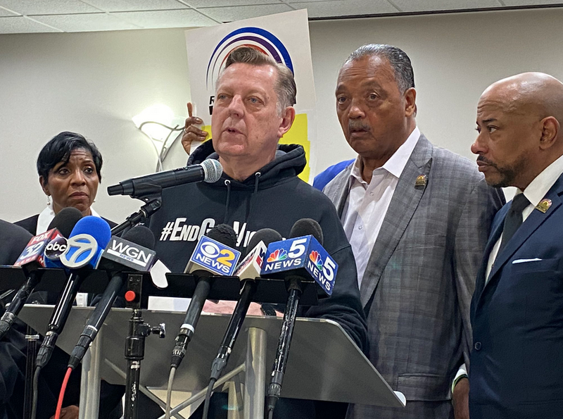 Pfleger and Jesse Jackson