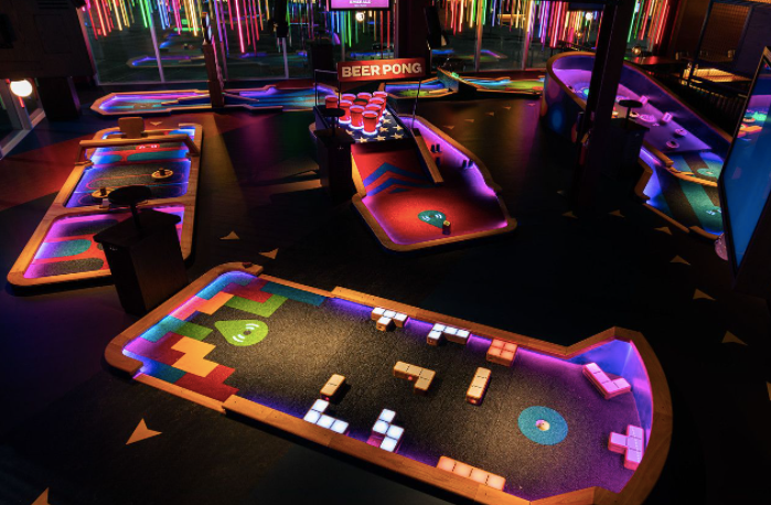 mini golf course