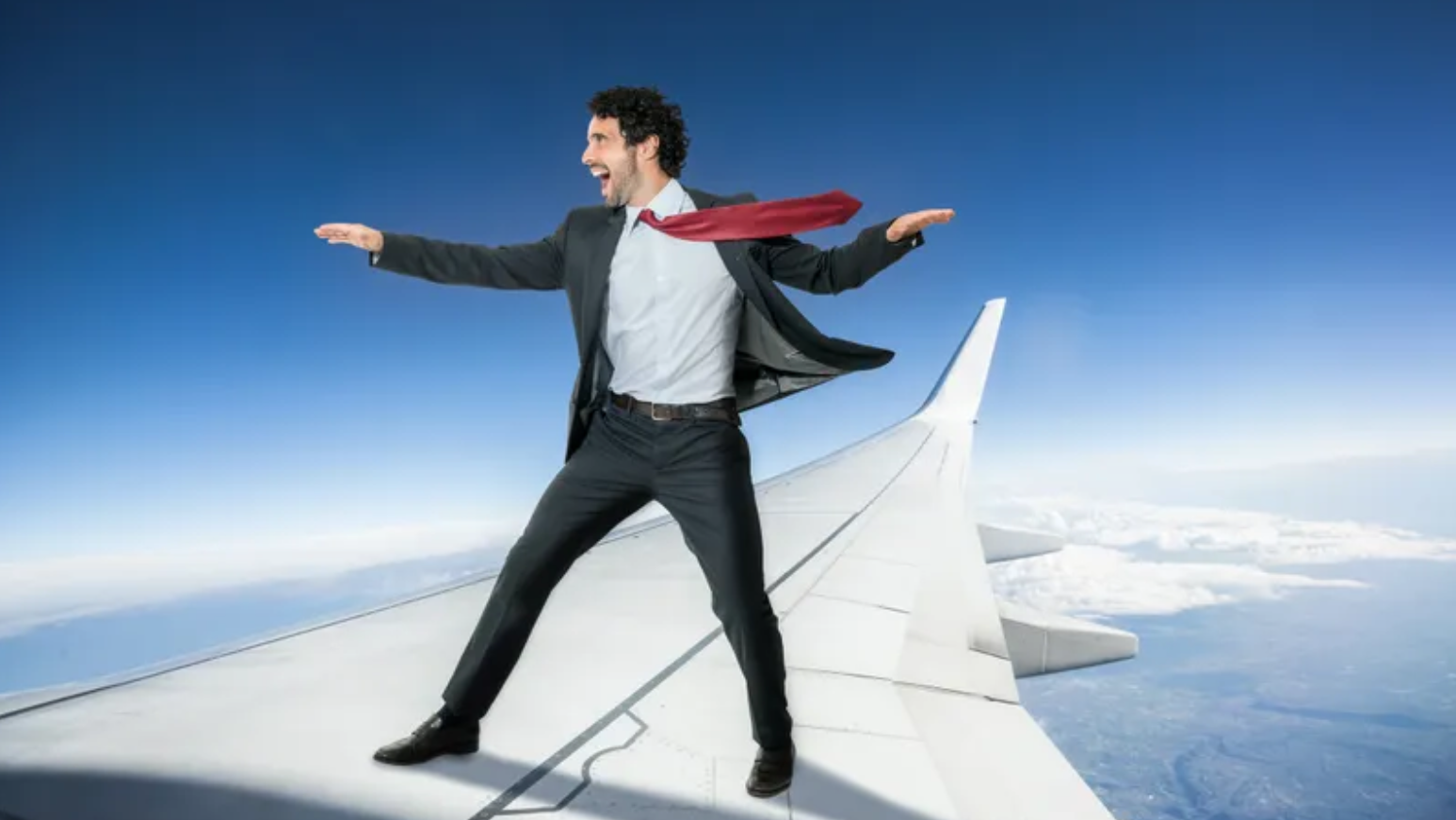 Man opens airplane door and slides down wing: the latest in unruly passengers