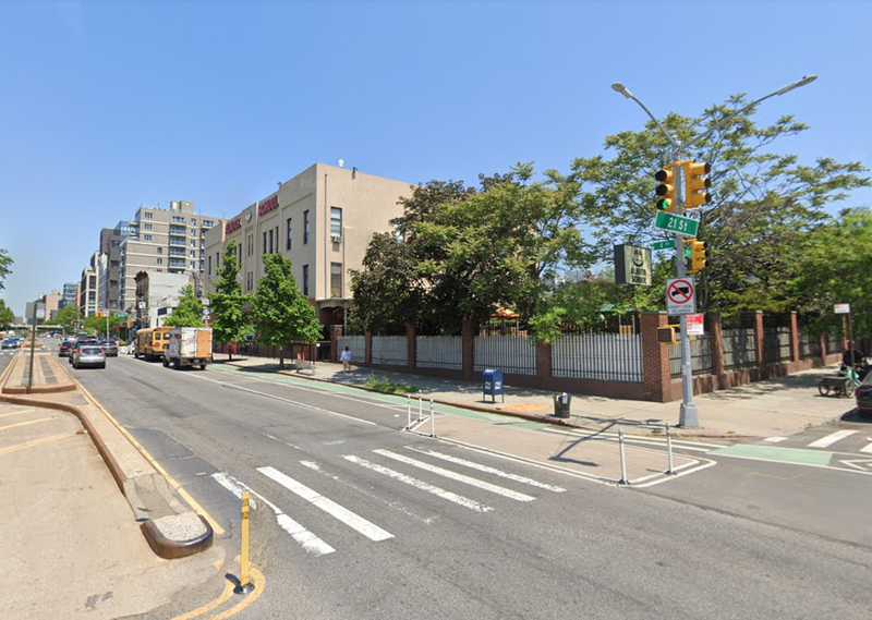 Intersection of 21st Street and 4th Avenue where accident occurred