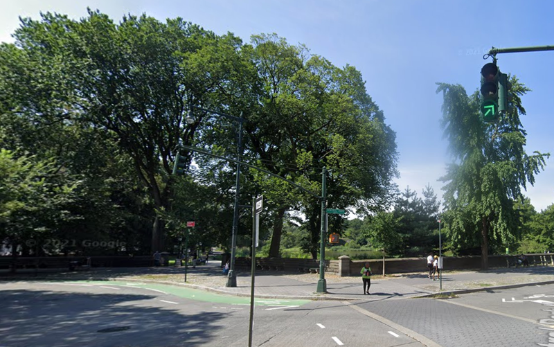 110th Street and 5th Avenue close to where shooting occurred