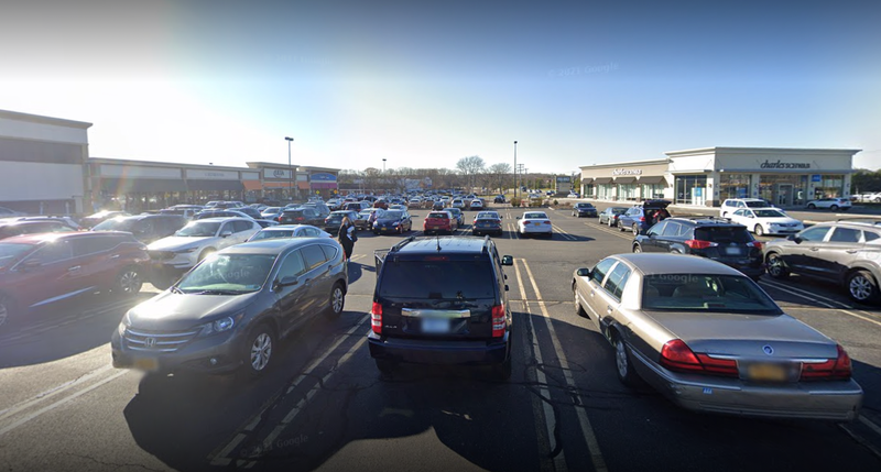 Smith Haven Plaza where hate crime incident occurred