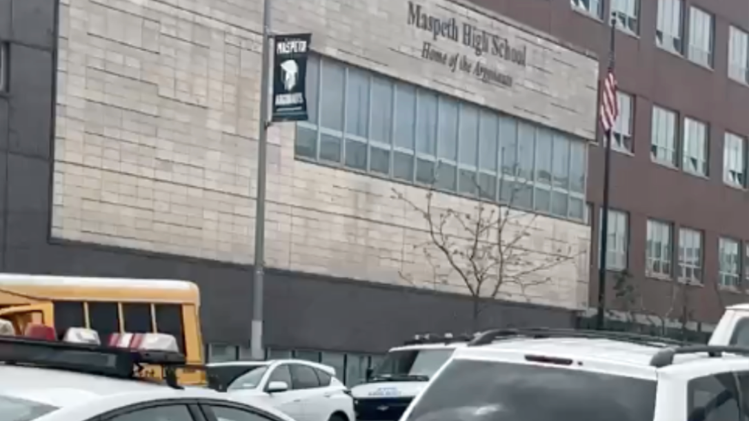 Boy, 15, charged with attempted murder after NYPD cop's son shot near Queens high school