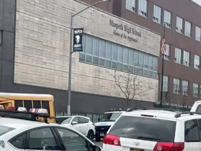 A 17-year-old boy was shot in the arm in Queens on Wednesday afternoon, police said.