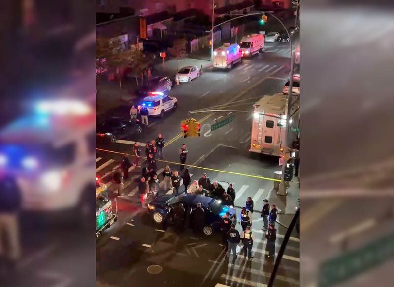 The shootout happened at Bathgate Avenue and Claremont Parkway in the Claremont section around 10:45 p.m. Tuesday